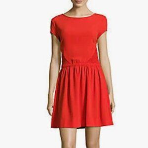 Maje Red Dress - never worn